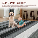 Elegant Linear Patterned Decor(Black)