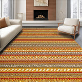 Ultra Soft Area Rug, Non Slip, Stain Resistant, Washable Area Rugs for Living Room, Bedroom, Cheerful Decorative Egg Theme(Brown)