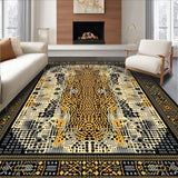 Ultra Soft Area Rug, Non Slip, Stain Resistant, Washable Area Rugs for Living Room, Bedroom, Vibrant Nature Inspired Decor(Beige)