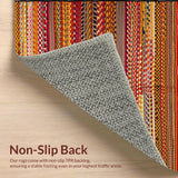 Contemporary Colorful Textile Art(Red)