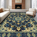 Ultra Soft Area Rug, Non Slip, Stain Resistant, Washable Area Rugs for Living Room, Bedroom, Neutral Bath for Bathroom Quick Dry Non Slip Microfiber(Blue)
