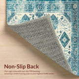 Charming Earthy Floral Embellishments(Blue)