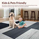 Chic Abstract Plush Round Shape(Black)