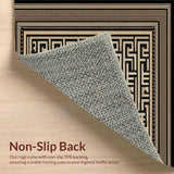 Sophisticated Natural Color Geometric Theme(Black)