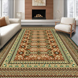 Ultra Soft Area Rug, Non Slip, Stain Resistant, Washable Area Rugs for Living Room, Bedroom, Contemporary Soft Color Palette(Brown)