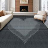 Luxurious Heart Motif(Gray)