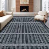 Ultra Soft Area Rug, Non Slip, Stain Resistant, Washable Area Rugs for Living Room, Bedroom, Sophisticated Earthy Tone Decor(Gray)