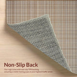 Inviting Subtle Checkered Design(Beige)