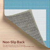 Ivory Abstract Patterned Delight(Blue)