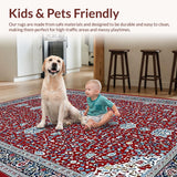 Classic Geometric Vintage Appeal(Red)