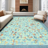 Contemporary Cheerful Spot(Blue)
