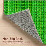 Charming Earthy Clover Motif(Green)