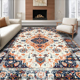 Lively Vintage Inspired Floral Motif(White)