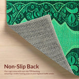 Elegant Teal Patterned Artistry(Blue)