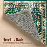Chic Earth Toned Distressed Motif(Green)