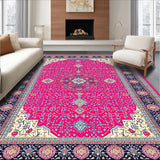 Elegant Fuchsia Tiled Patterned Delight(Red)