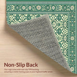 Striking Multihued Paisley Charm(Green)