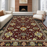 Ultra Soft Area Rug, Non Slip, Stain Resistant, Washable Area Rugs for Living Room, Bedroom, Fuzzy Runner for Decor(Red)