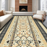 Modern Warm Toned Trellis Design(Beige)