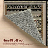 Contemporary Abstract Geometric Weave(Black)