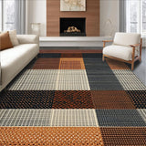 Ultra Soft Area Rug, Non Slip, Stain Resistant, Washable Area Rugs for Living Room, Bedroom, Vibrant Cowboy-Themed Bath Decor(Brown)
