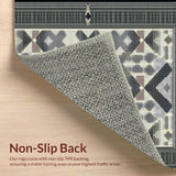 Elegant Striped Diamond Motif(Gray)