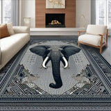 Modern Visual Elephant Iconography(Gray)