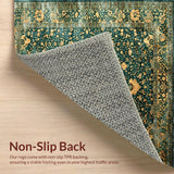 Distressed Earthy Medallion Aesthetic(Blue)