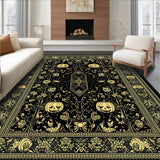 Funky Distressed Skull Graphic Style(Black)