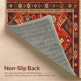 Eclectic Floral Fringed Aesthetic(Red)