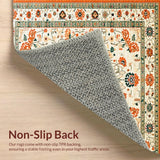 Neutral Earthy Botanical Motif(Beige)