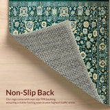 Artful Distressed Ogee Design(Blue)