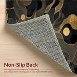 Sleek Minimalist Textured Accent(Black)