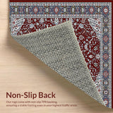 Geometric Medallion Decorative(Red)