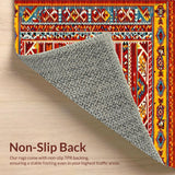 Vibrant Multicolored Artistic Weave(Red)