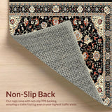 Vibrant Abstract Leafy Design(Black)