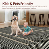 Elegant Multicolored Braided Motif(Beige)