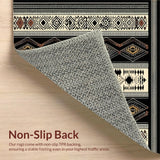 Elegant Black and White Lattice(Black)