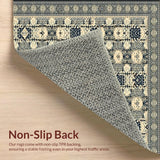 Intricate Cross Area with Beige and Charcoal(Beige)