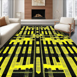 Ultra Soft Area Rug, Non Slip, Stain Resistant, Washable Area Rugs for Living Room, Bedroom, Rustic Warm Animal Print(Yellow)