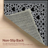 Playful Whimsical Shag Design(Black)