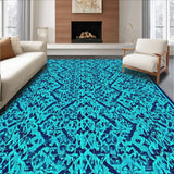 Vibrant Multi Color Geometric Design(Blue)