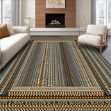 Chic Colorful Textile Fusion(Black)