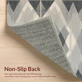 Artistic Tiled Geometric Arrangement(Gray)