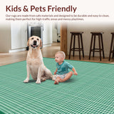 Minimalist Chic Tiled Motif(Green)