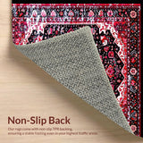 Contemporary Floral Lattice Aesthetic(Red)