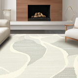 Contemporary Creamy Curved(Beige)