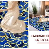 Contemporary Gradient Swirls(Blue)