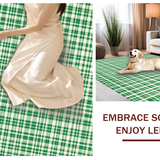 Charming Farmhouse Tartan Aesthetic(Green)