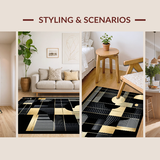 Stylish Minimalist Textured Visuals(Black)